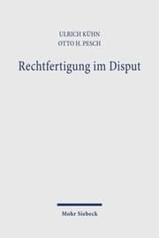 Cover von Rechtfertigung im Disput