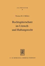 Cover von Rechtsgüterschutz im Umwelt- und Haftungsrecht