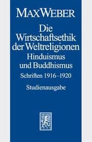 Cover von Die Wirtschaftsethik der Weltreligionen