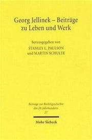 Cover von Georg Jellinek