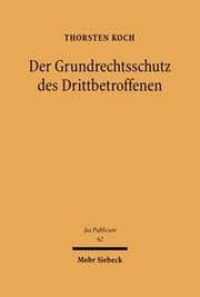 Cover von Der Grundrechtsschutz des Drittbetroffenen