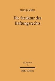 Cover von Die Struktur des Haftungsrechts