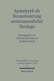 Cover von Apokalyptik als Herausforderung neutestamentlicher Theologie