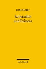 Cover von Rationalität und Existenz
