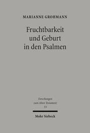 Cover von Fruchtbarkeit und Geburt in den Psalmen
