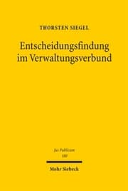 Cover von Entscheidungsfindung im Verwaltungsverbund