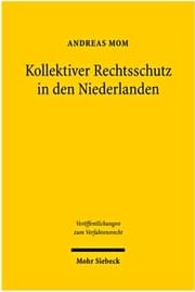 Cover von Kollektiver Rechtsschutz in den Niederlanden