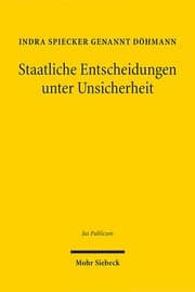 Cover von Staatliche Entscheidungen unter Unsicherheit