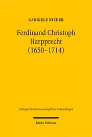 Cover von Ferdinand Christoph Harpprecht (1650-1714)
