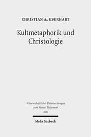 Cover von Kultmetaphorik und Christologie