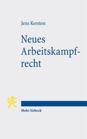 Cover von Neues Arbeitskampfrecht