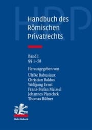 Cover von Handbuch des Römischen Privatrechts