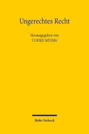 Cover von Ungerechtes Recht
