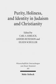 Cover von Purity, Holiness, and Identity in Judaism and Christianity