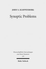 Cover von Synoptic Problems