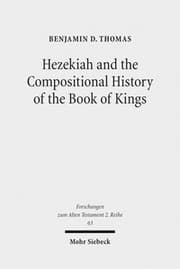 Cover von Hezekiah and the Compositional History of the Book of Kings