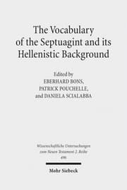 Cover von The Vocabulary of the Septuagint and its Hellenistic Background