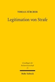 Cover von Legitimation von Strafe