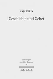 Cover von Geschichte und Gebet