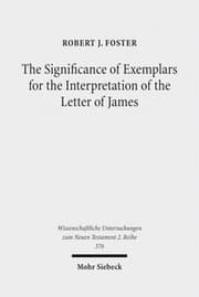Cover von The Significance of Exemplars for the Interpretation of the Letter of James