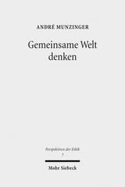 Cover von Gemeinsame Welt denken