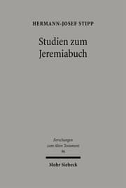 Cover von Studien zum Jeremiabuch