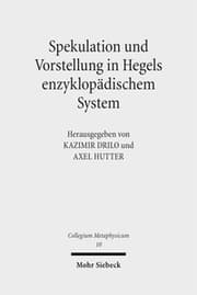 Cover von Spekulation und Vorstellung in Hegels enzyklopädischem System