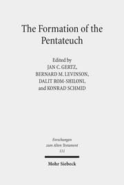 Cover von The Formation of the Pentateuch