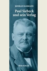 Cover von Paul Siebeck und sein Verlag