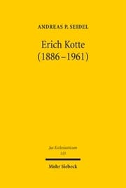 Cover von Erich Kotte (1886-1961)