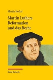Cover von Martin Luthers Reformation und das Recht