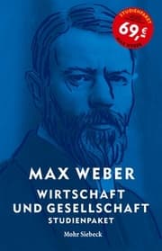 Cover von Max Weber-Studienausgabe
