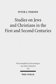 Cover von Studies on Jews and Christians in the First and Second Centuries