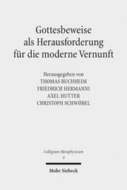 Cover von Gottesbeweise als Herausforderung für die moderne Vernunft