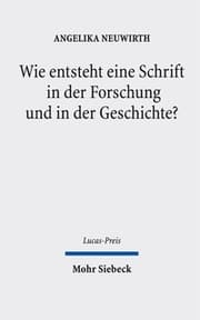 Cover von Wie entsteht eine Schrift in der Forschung und in der Geschichte?