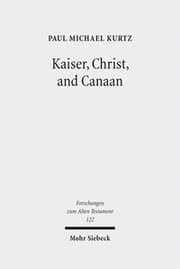 Cover von Kaiser, Christ, and Canaan
