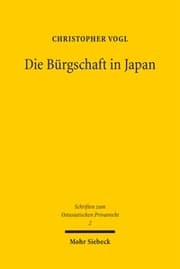 Cover von Die Bürgschaft in Japan