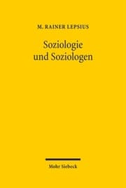 Cover von Soziologie und Soziologen