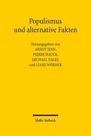 Cover von Populismus und alternative Fakten