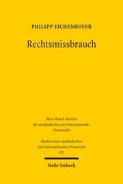 Cover von Rechtsmissbrauch