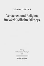 Cover von Verstehen und Religion im Werk Wilhelm Diltheys