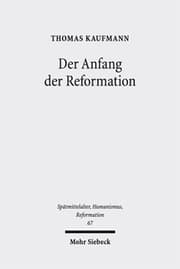 Cover von Der Anfang der Reformation