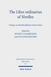 Cover von The Liber ordinarius of Nivelles (Houghton Library, MS Lat 422)