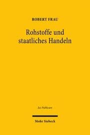 Cover von Rohstoffe und staatliches Handeln