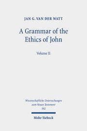 Cover von A Grammar of the Ethics of John