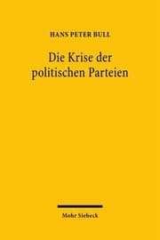 Cover von Die Krise der politischen Parteien