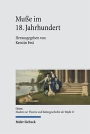 Cover von Muße im 18. Jahrhundert