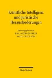 Cover von Künstliche Intelligenz und juristische Herausforderungen