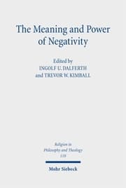 Cover von The Meaning and Power of Negativity