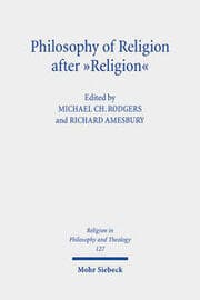 Cover von Philosophy of Religion after 'Religion'
